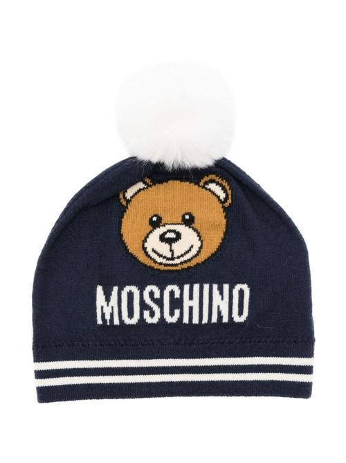 Papalina bambino con pon pon MOSCHINO KID-TEEN | HUX02KLHE4340016